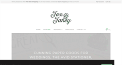 Desktop Screenshot of foxandfancy.com